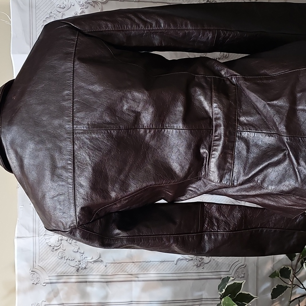 Wilsons Leather Brown Leather Jacket Small - Picture 4 of 9